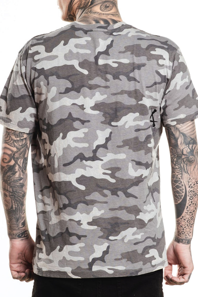 Death Eyes Tee - GRY