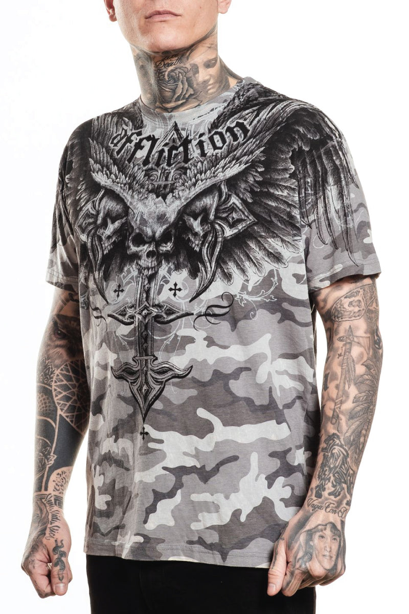 Death Eyes Tee - GRY