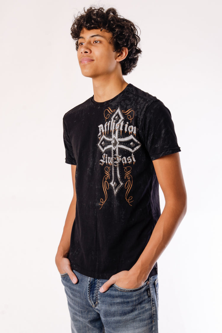 Dissolve Tee - BLK