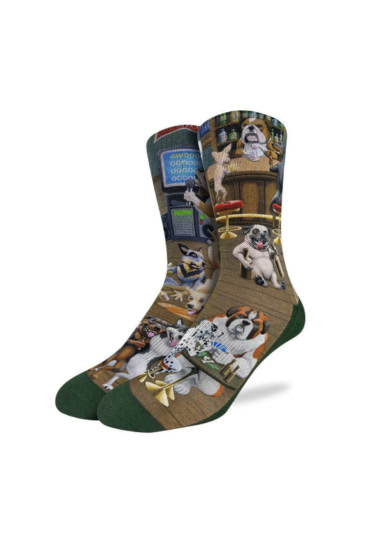 Dog Night At The Pub Socks - MUL