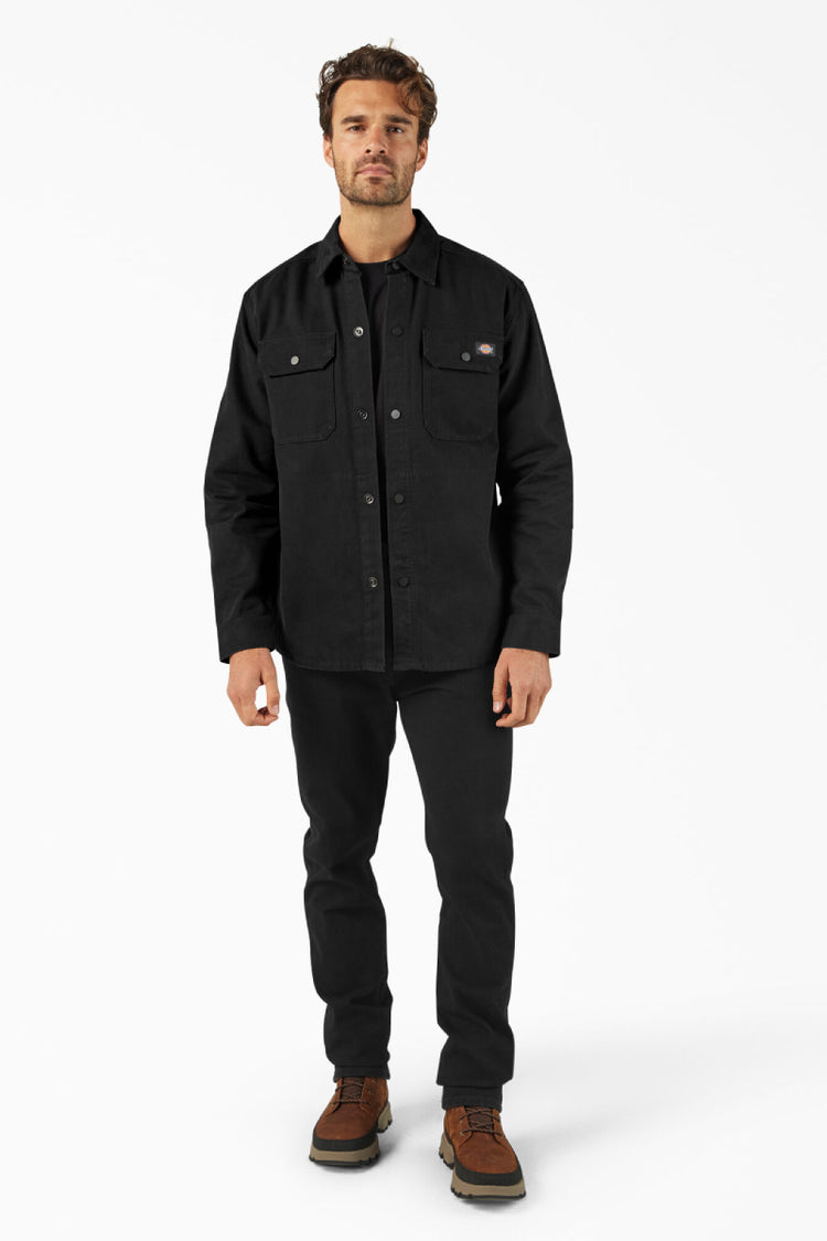 Duck Shirt Jacket - BLK