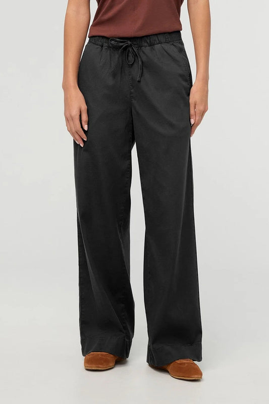 Twill Easy Pant - BLK