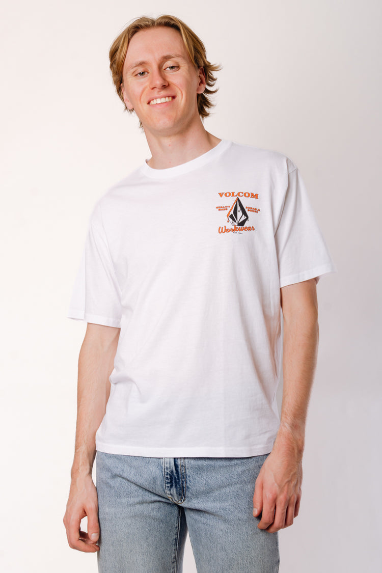 Enamel Tee - WHT