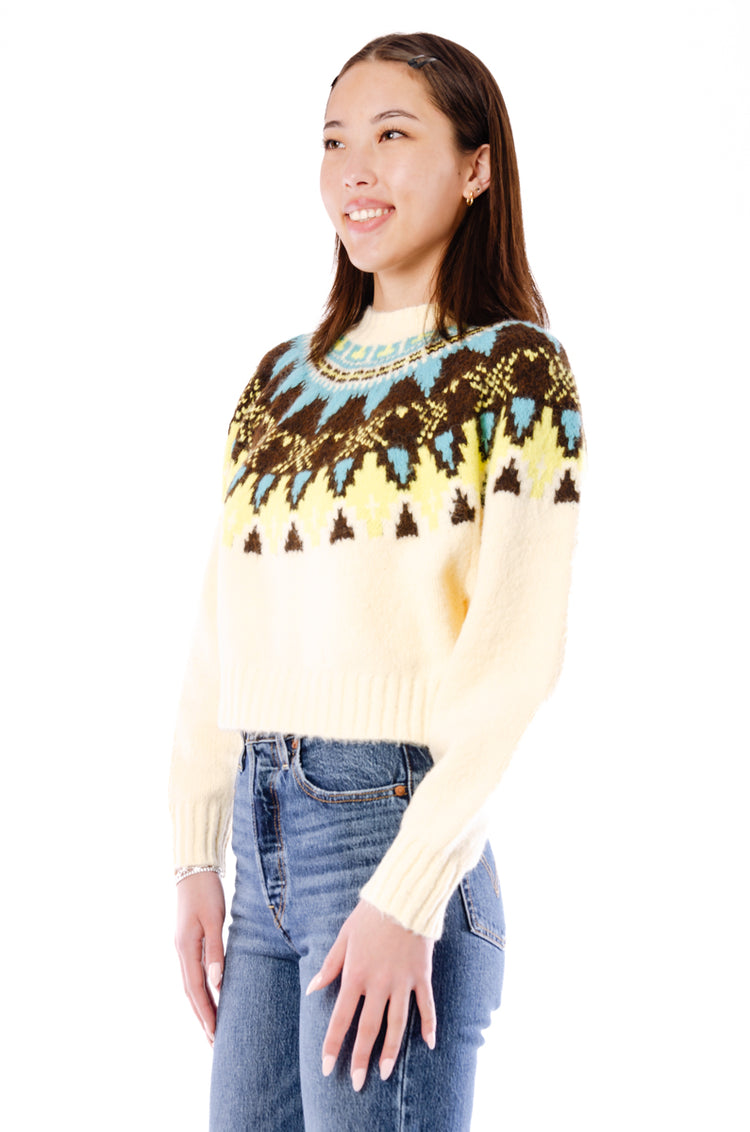 Fair Isle Sweater - CRM