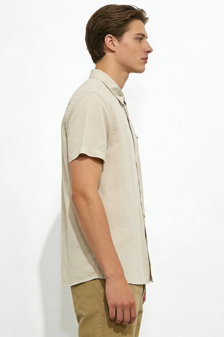 First Tide Short Sleeve Shirt - BEI