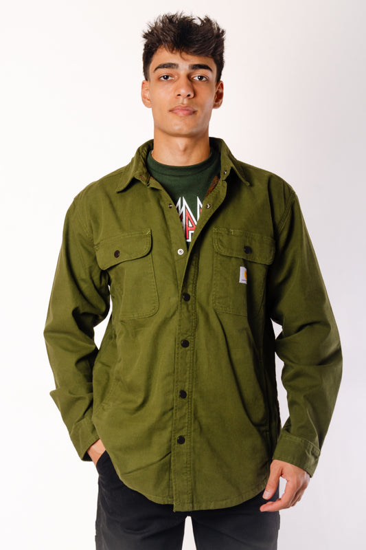 Rugged Fleece Lined Shirt Jacket - BSL