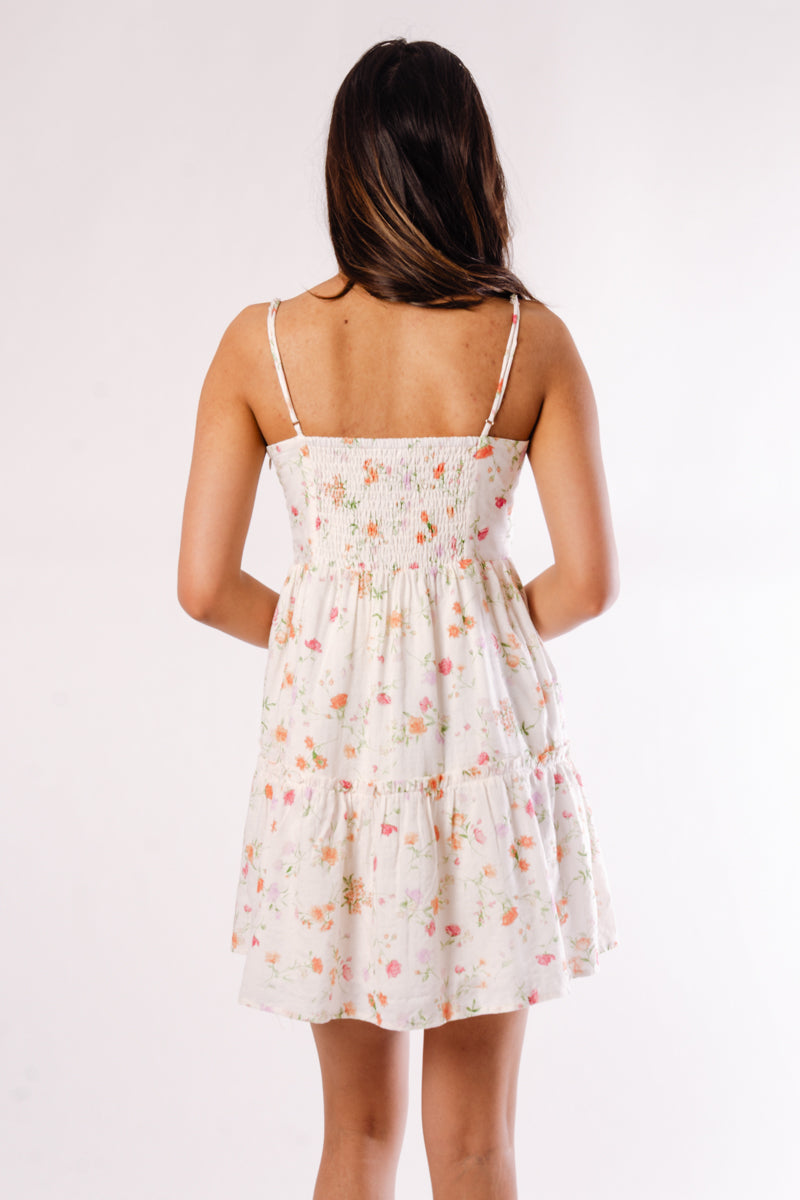 Floral Pop Mini Dress - POP