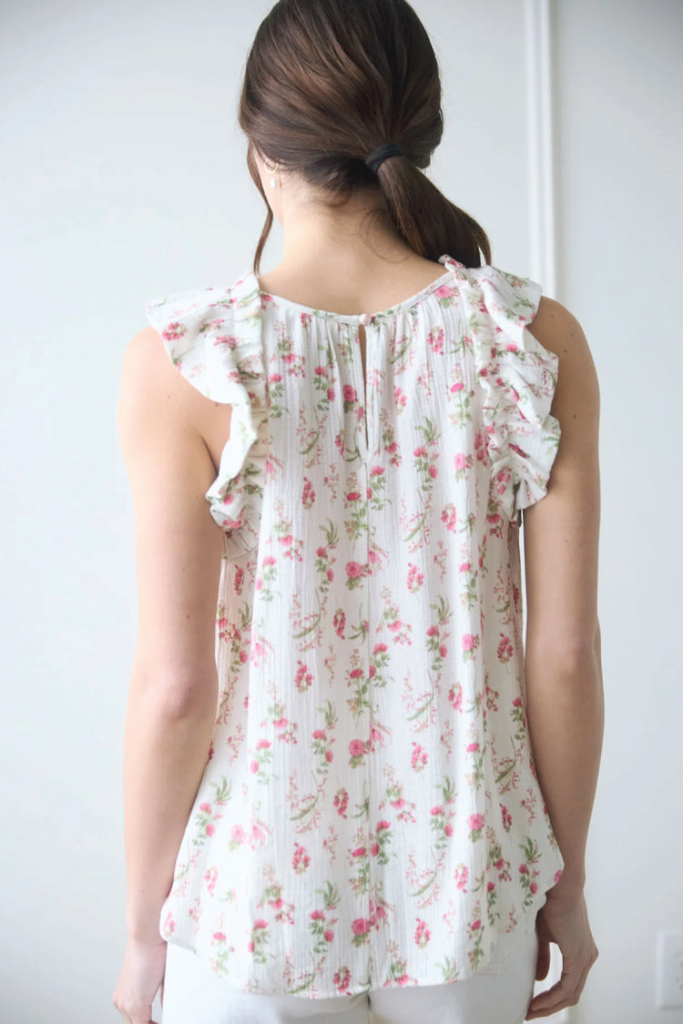 Floral Ruffle Shirt - OFW