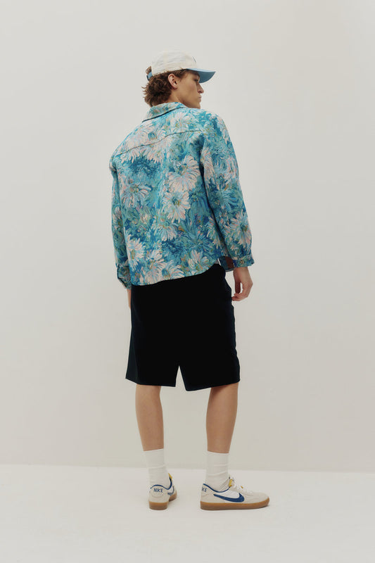 Floral Tapestry Jacket - BLU
