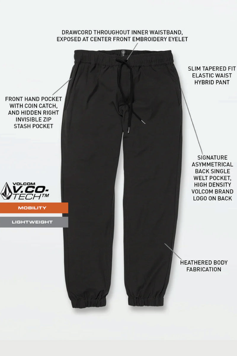 VOLCOM Men's Frickin Cross Shred Joggers Below The Belt – Below