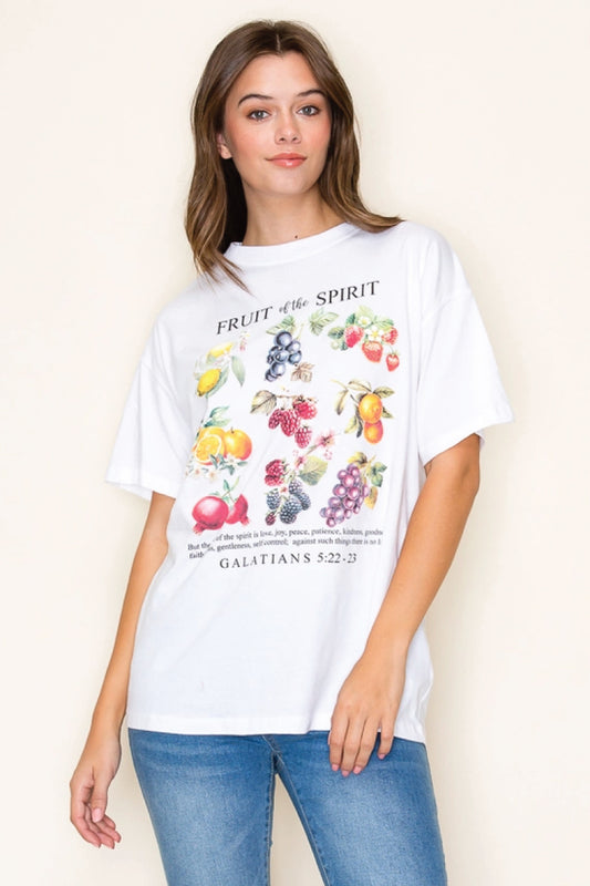 Fruit Of The Spirit Tee - WHT
