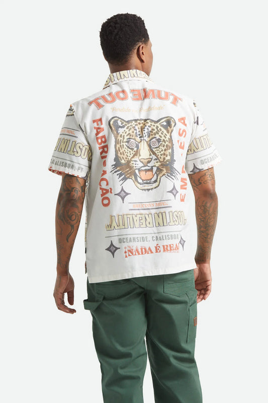 Getaway Camp Collar Shirt - WHT