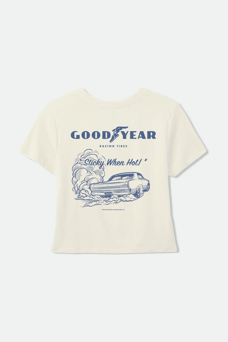 Goodyear Burnout Crew Tee - OWHT