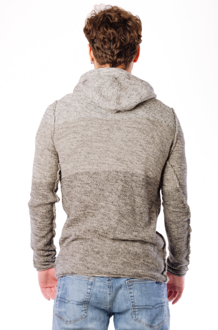 Gradient Hooded Sweater - CHR
