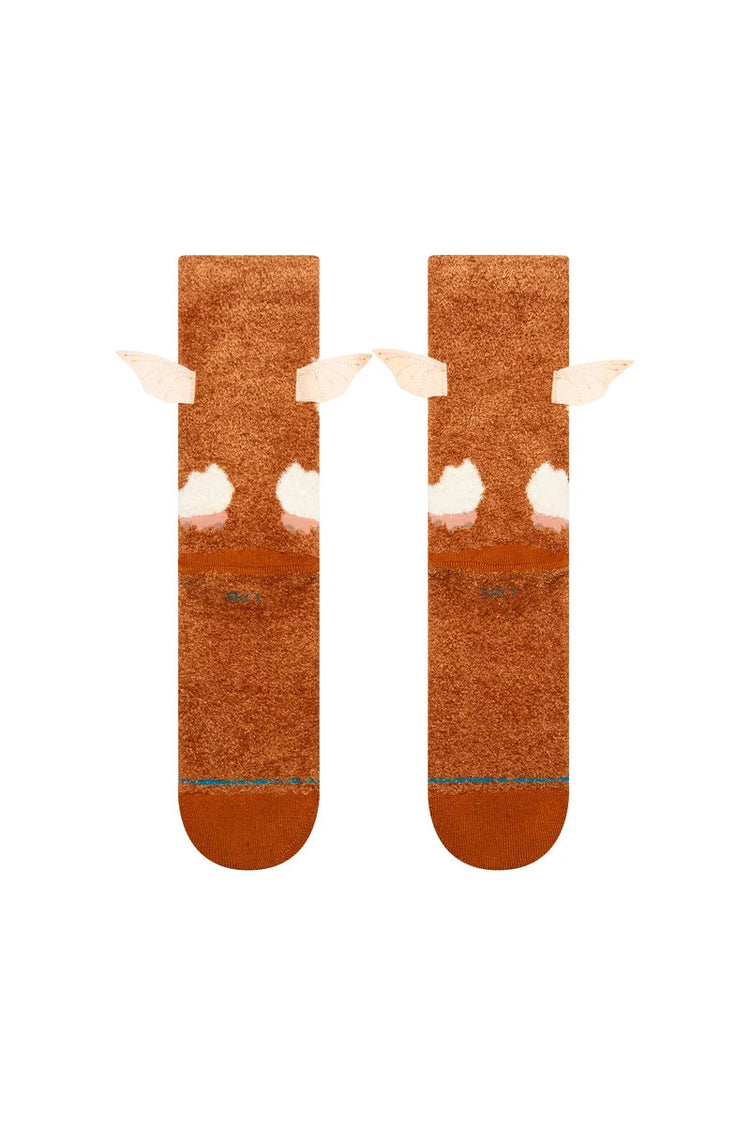 Gremlins x Stance Gizmo Crew Sock - BRN