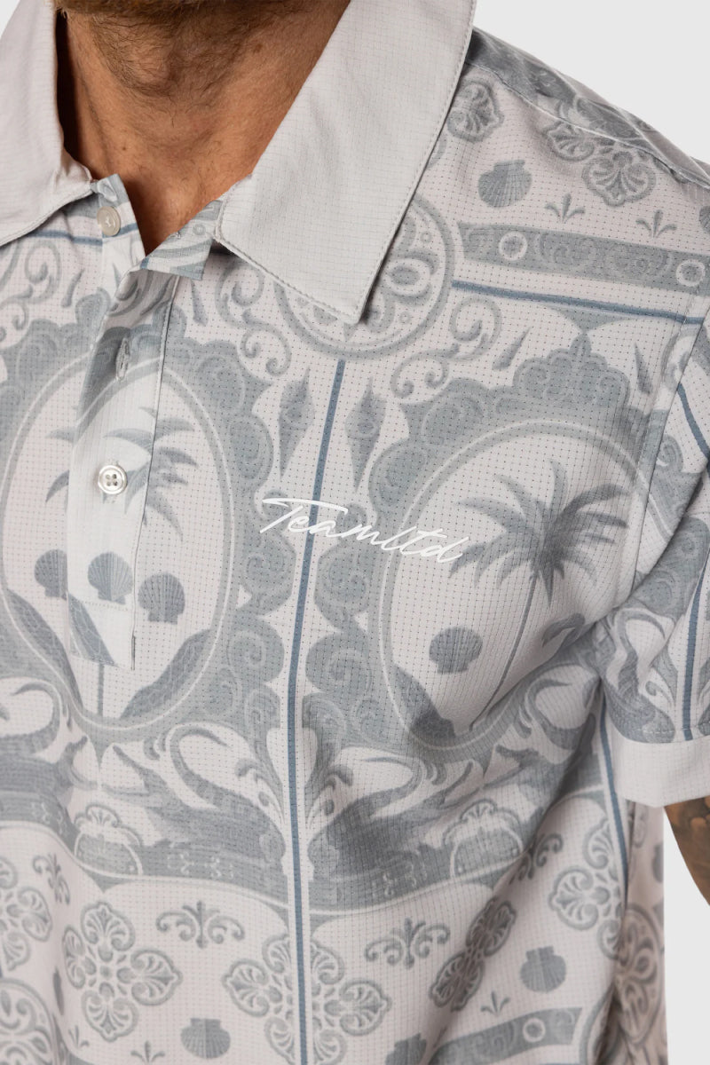 Grey Cordoba Par-Tee Polo - GRY