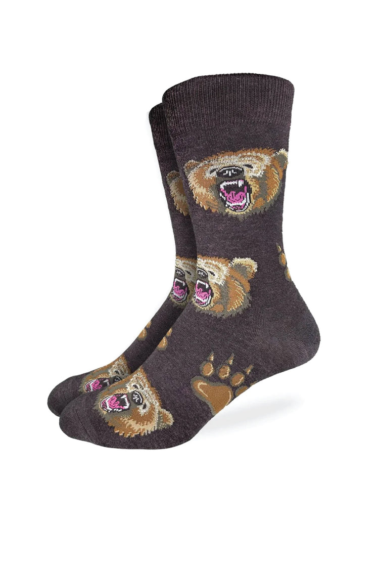 Grizzley Bears Sock - GRY