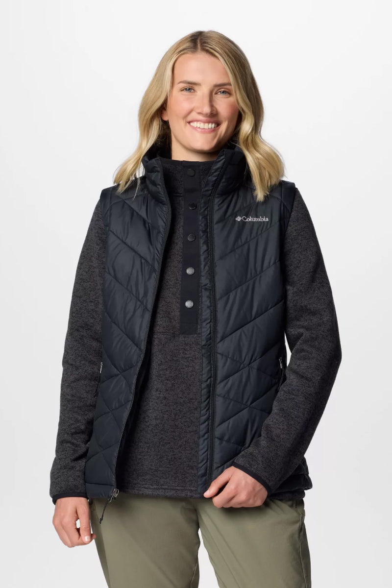 Columbia heavenly insulated vest deals