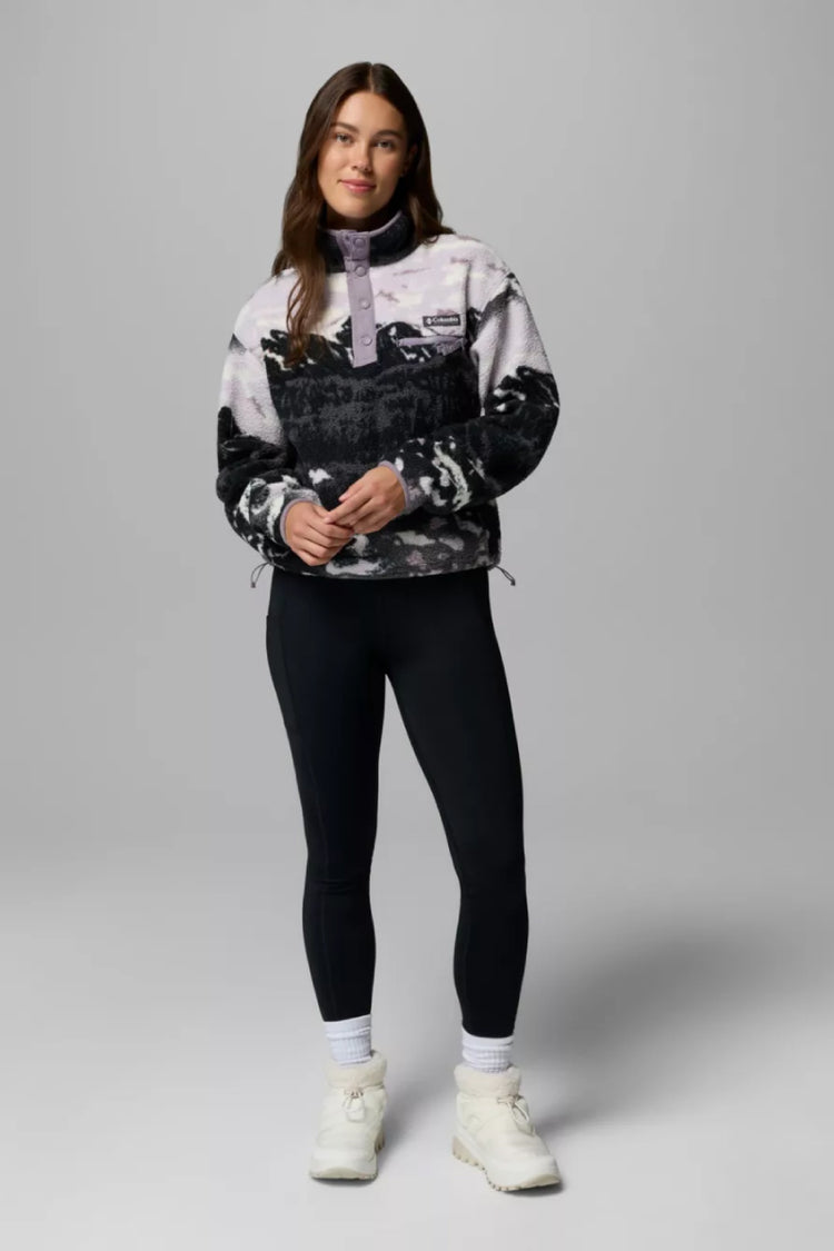 Helvetia Crop Printed Fleece - SPS