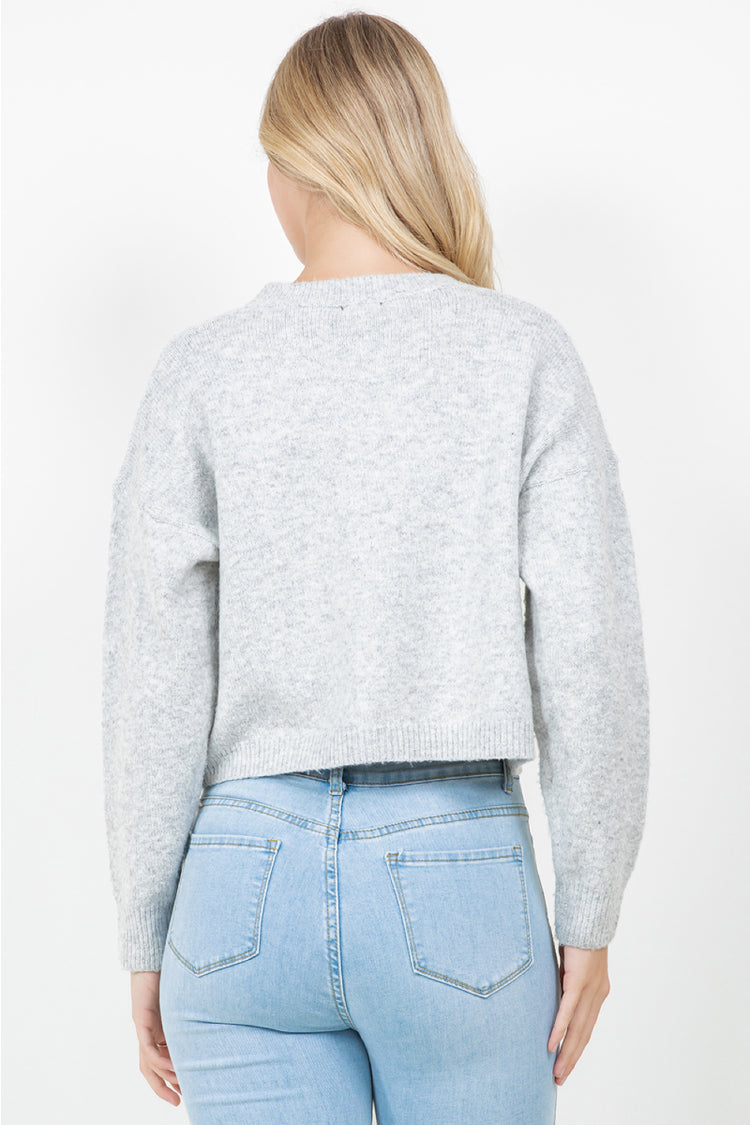 Horse Cardigan - GRY