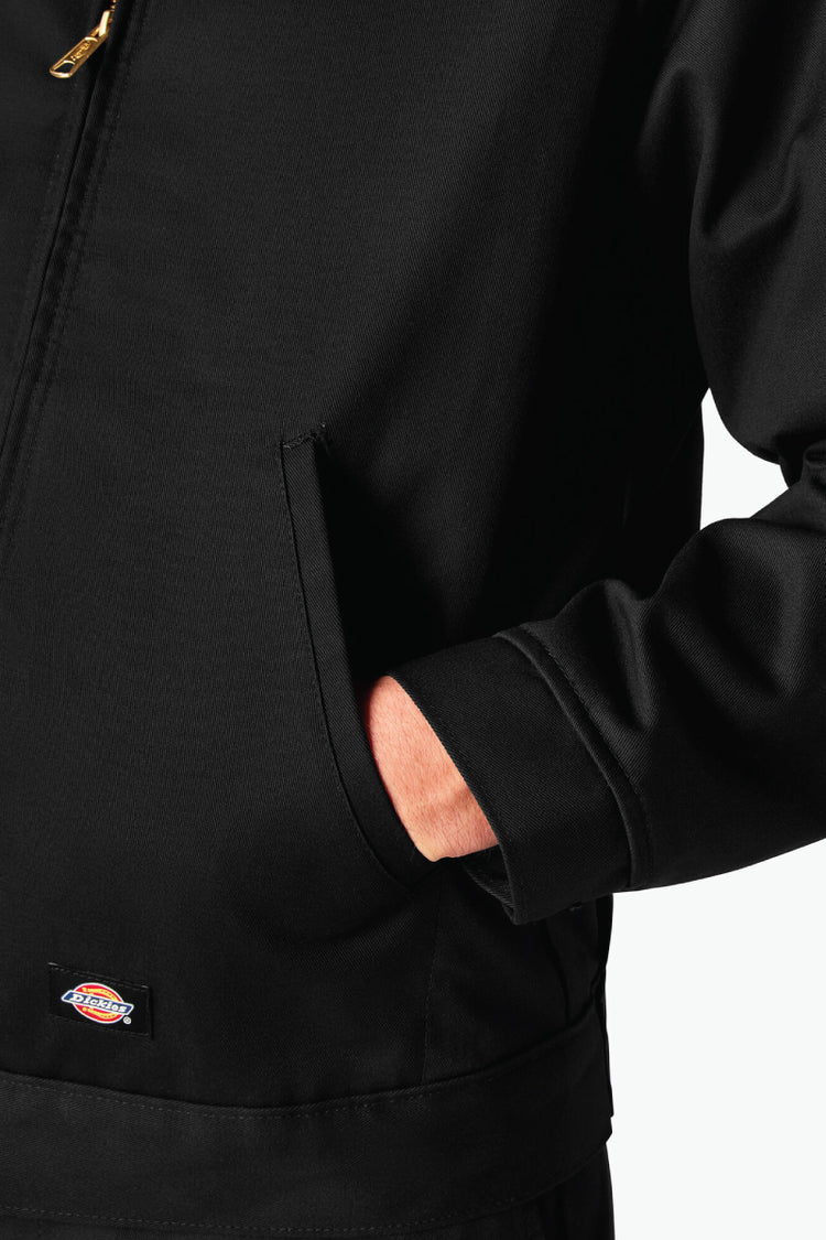 Insulated Eisenhower Jacket - BLK