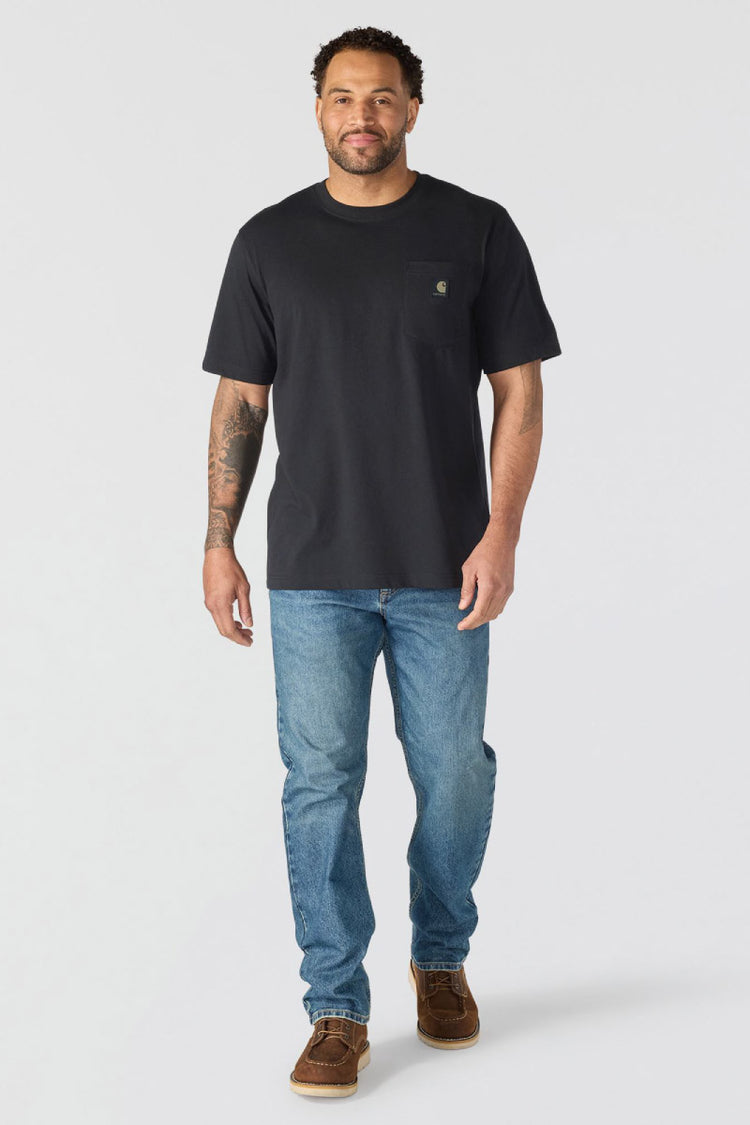 Irvine Relaxed Camo Rivet Tee - BLK