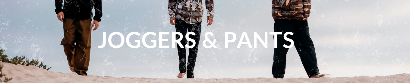Shop joggers and pants at Below The Belt online and in stores.