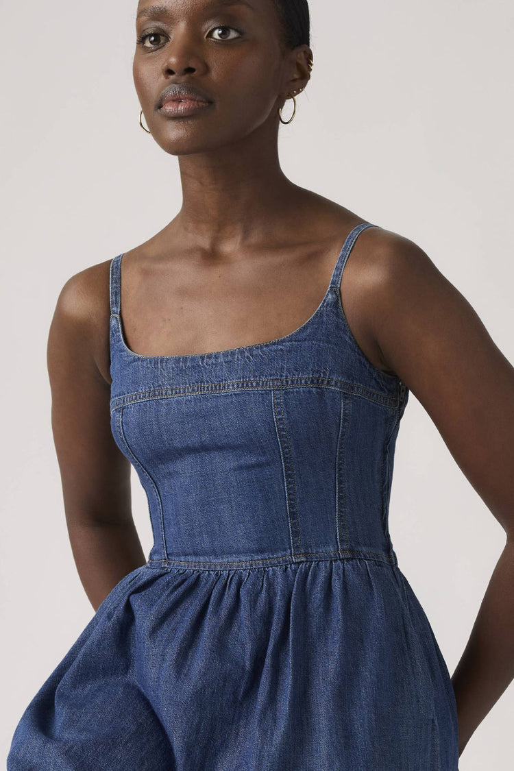 Jadine Denim Dress - UNT