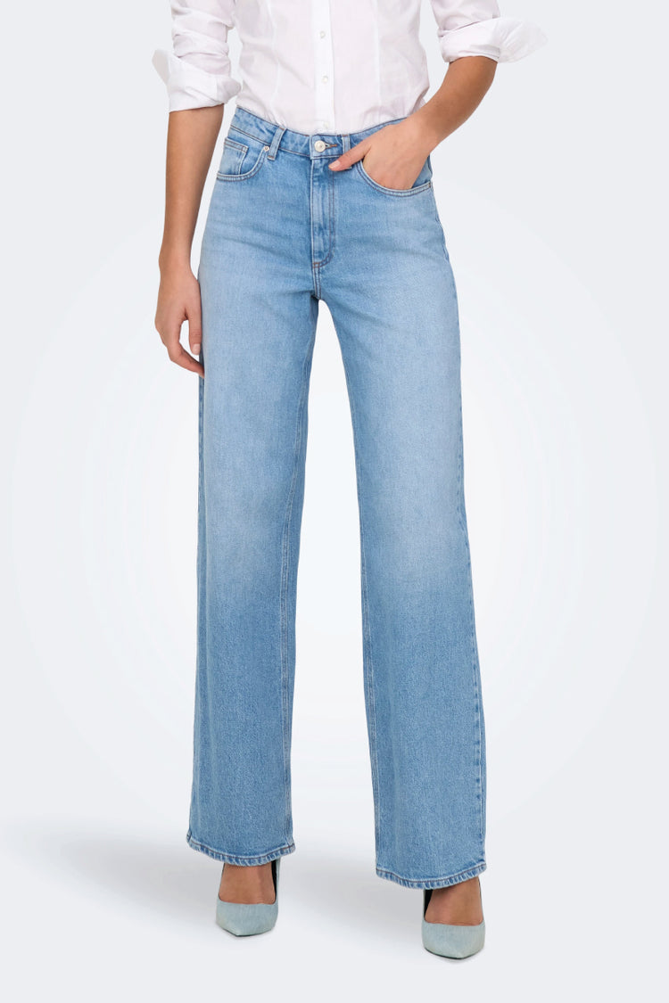 Juicy High Waist Wide Leg Jeans