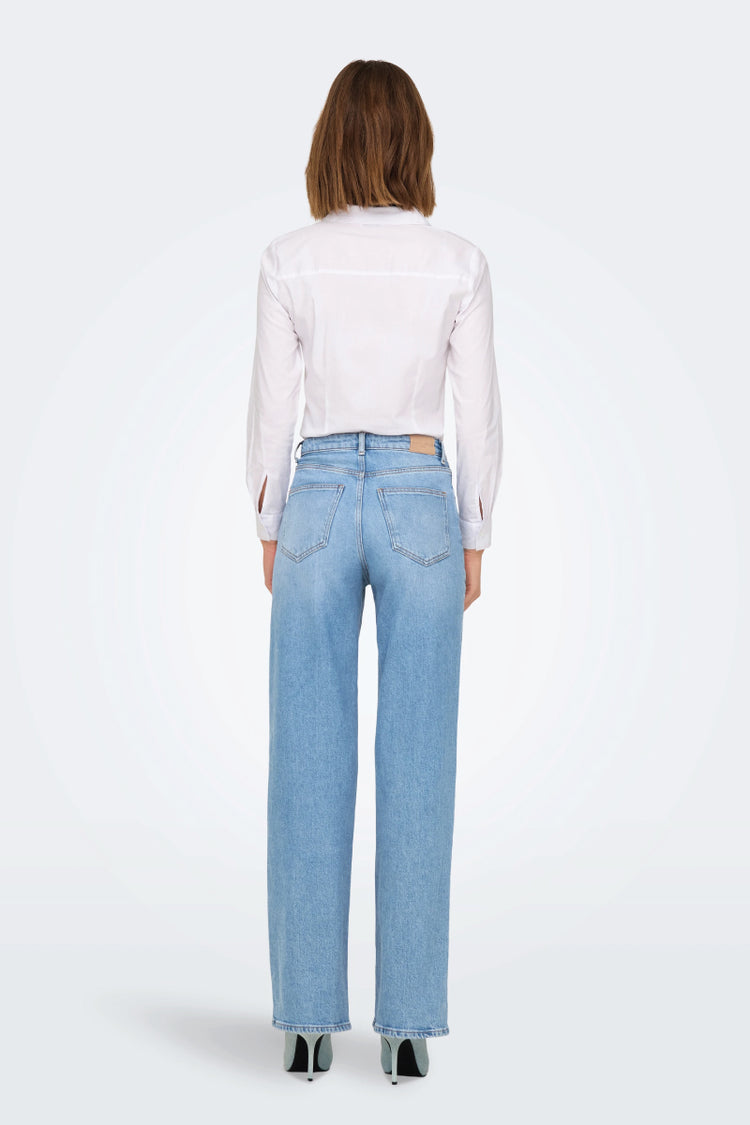Juicy High Waist Wide Leg Jeans