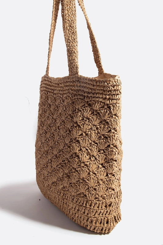 Jute Woven Tote - KHA