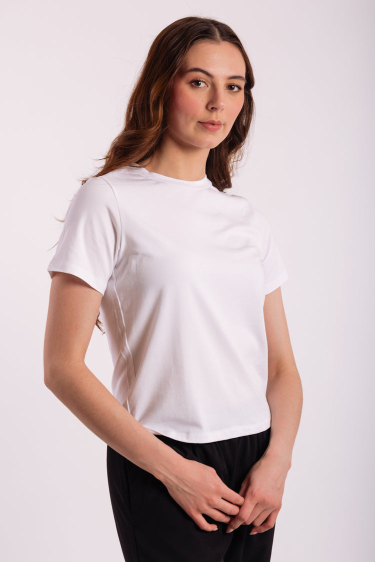 Kendall Supersoft Tee - WHT