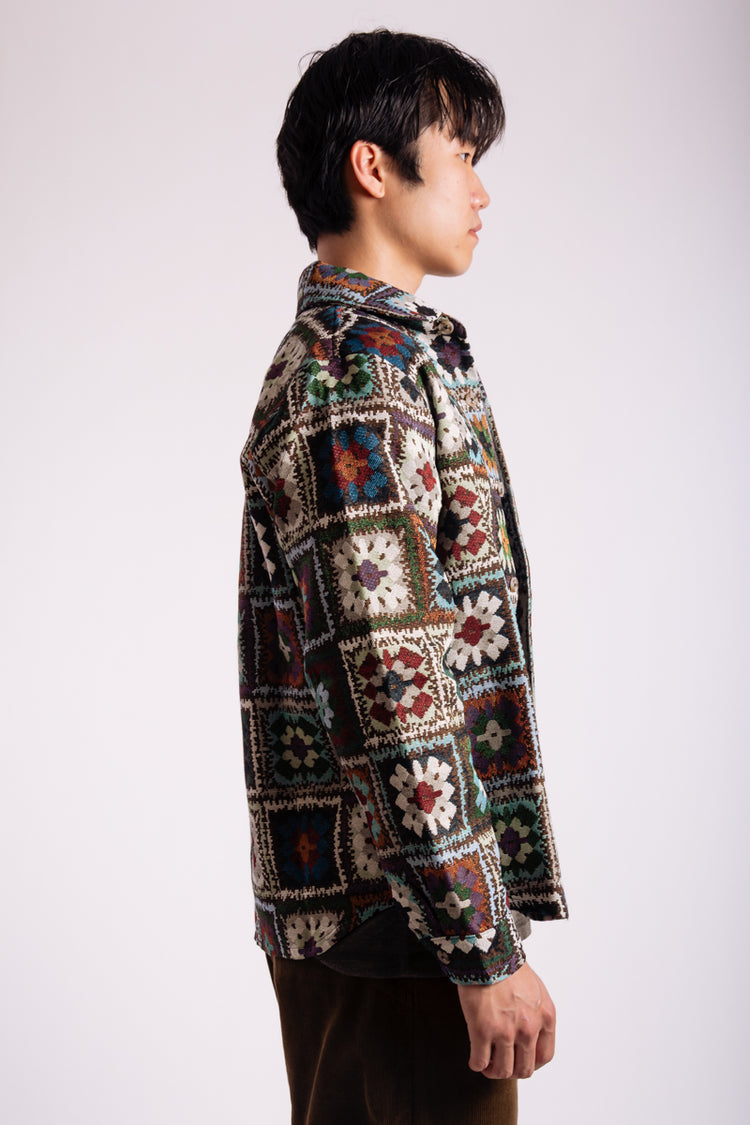 Unisex Crochet Tapestry Jacket - CRO