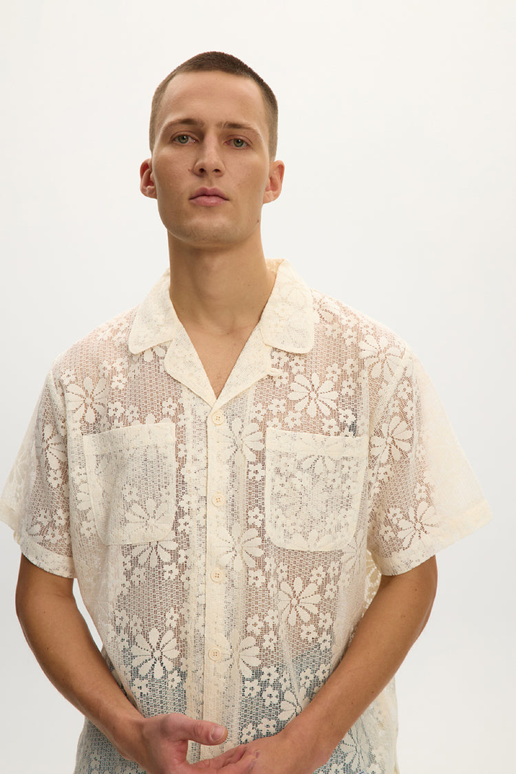 Lace Yacht Shirt 2.0 - WHT
