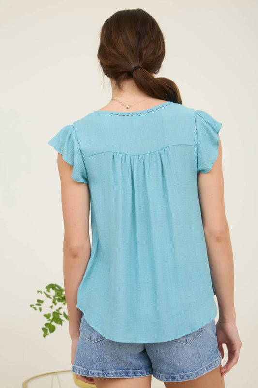 Ladder Lace Top - MNT