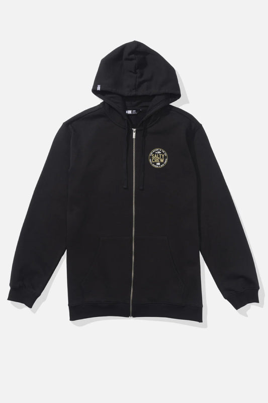 Legendary Zip Fleece Hoodie - BLK