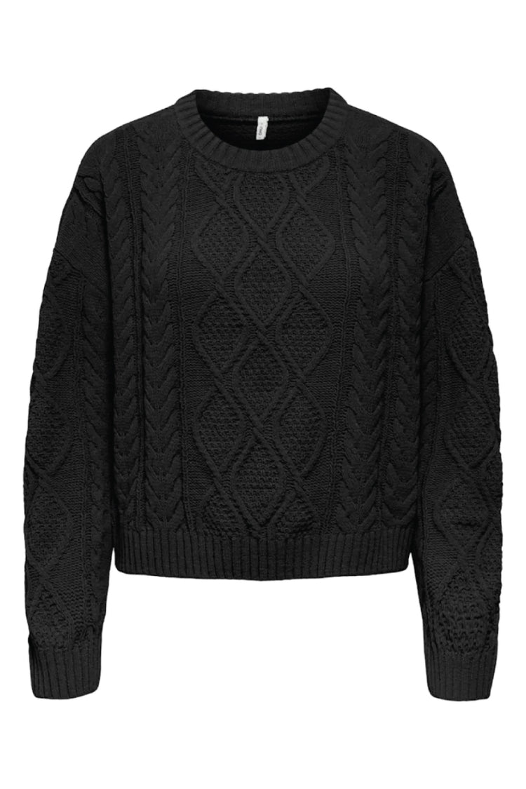 Lelly Knitted Sweater - BLK
