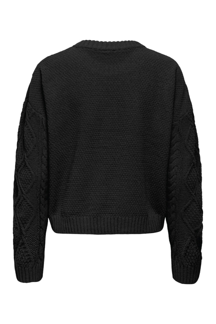 Lelly Knitted Sweater - BLK