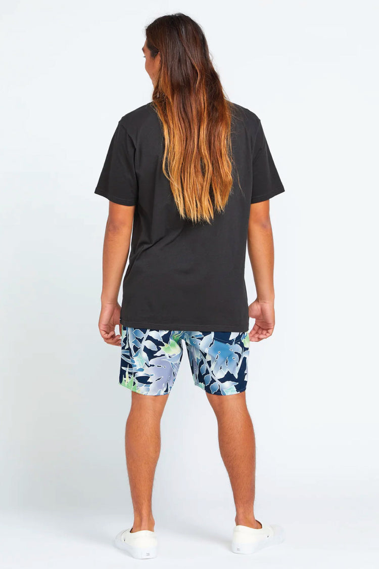 Lido Print Trunks - NVY