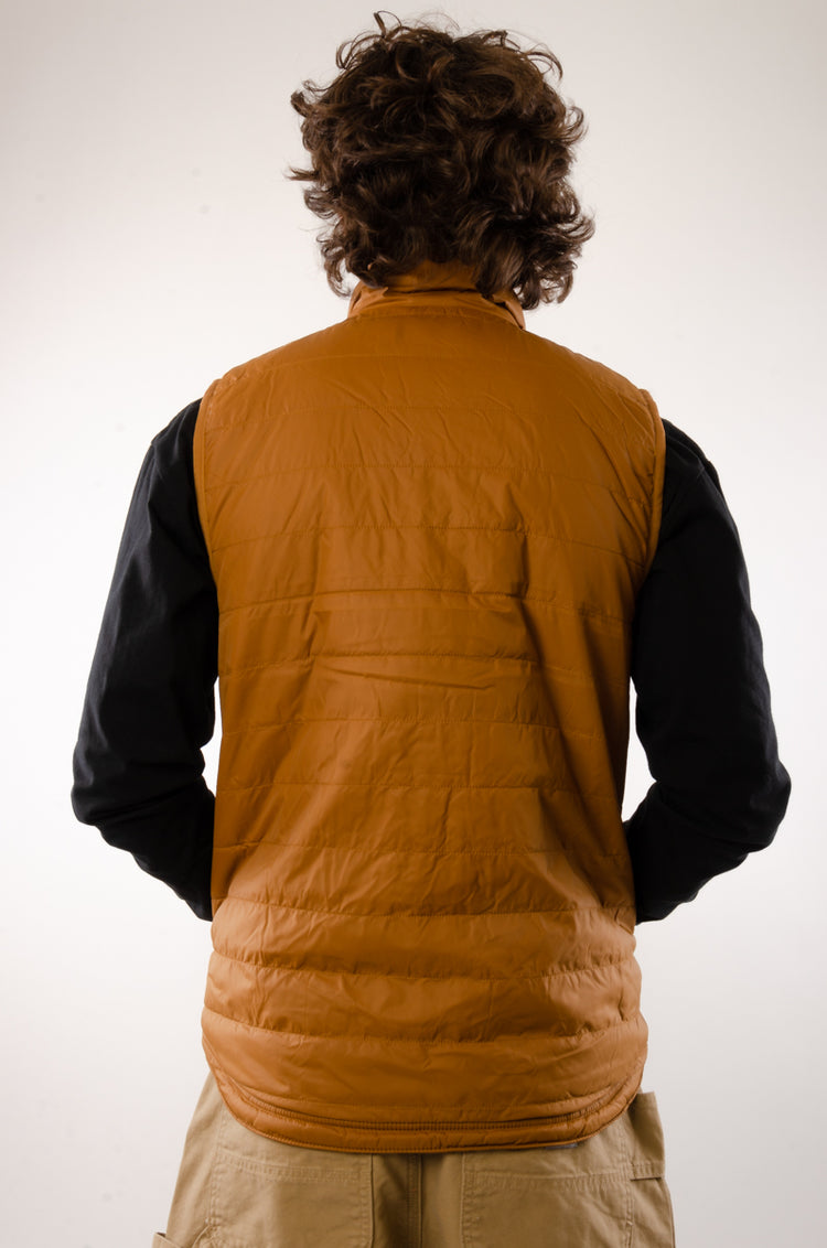 Lightweight Insulated Vest - Brown