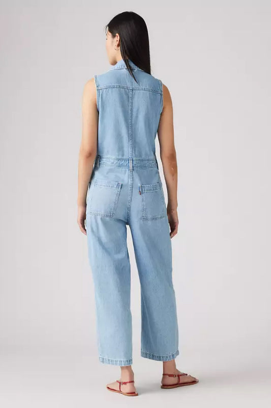 Lightweight Sleeveless Jumpsuit - HOM