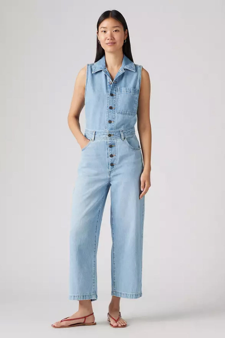 Lightweight Sleeveless Jumpsuit - HOM