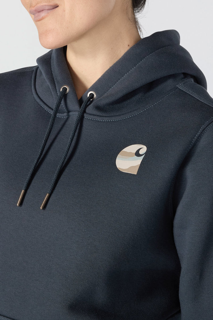 Iconic Logo Sleeve Hoodie - HV8
