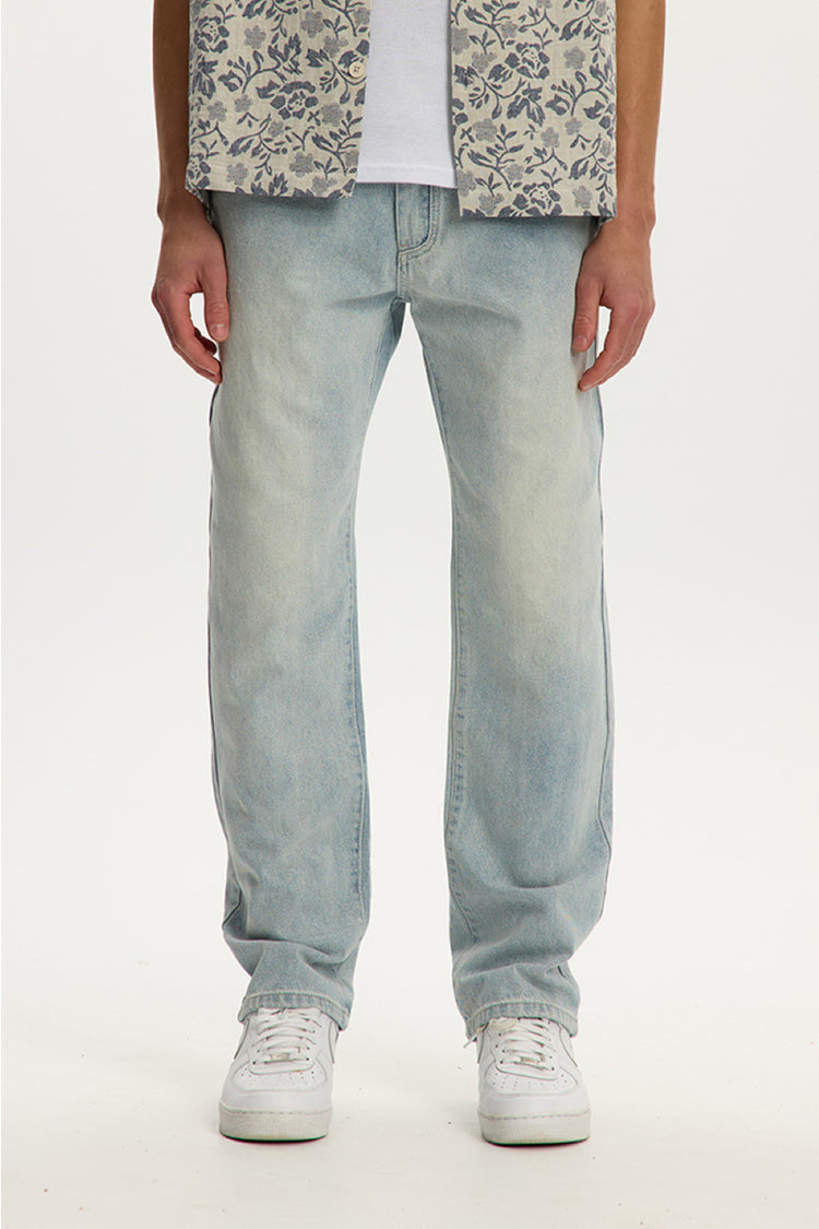 Loose Denim Jeans - BLE