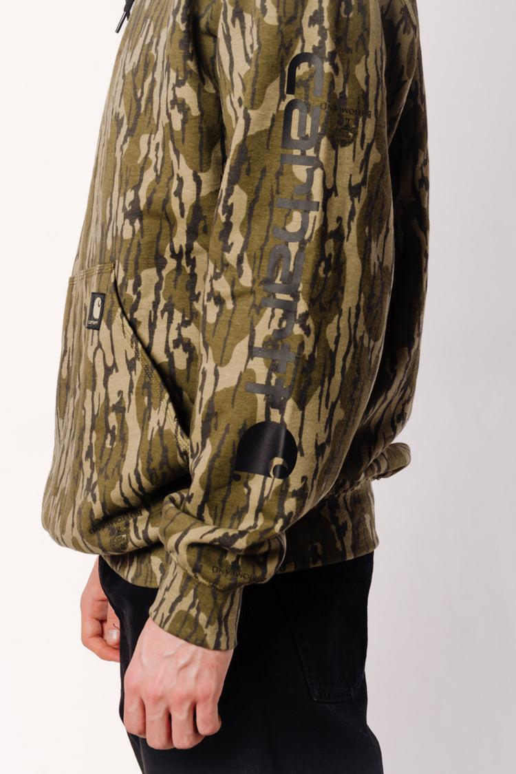 Loose Fit Camo Hoodie - MOK