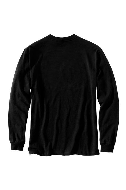Loose Fit Logo Graphic Long Sleeve - BLK
