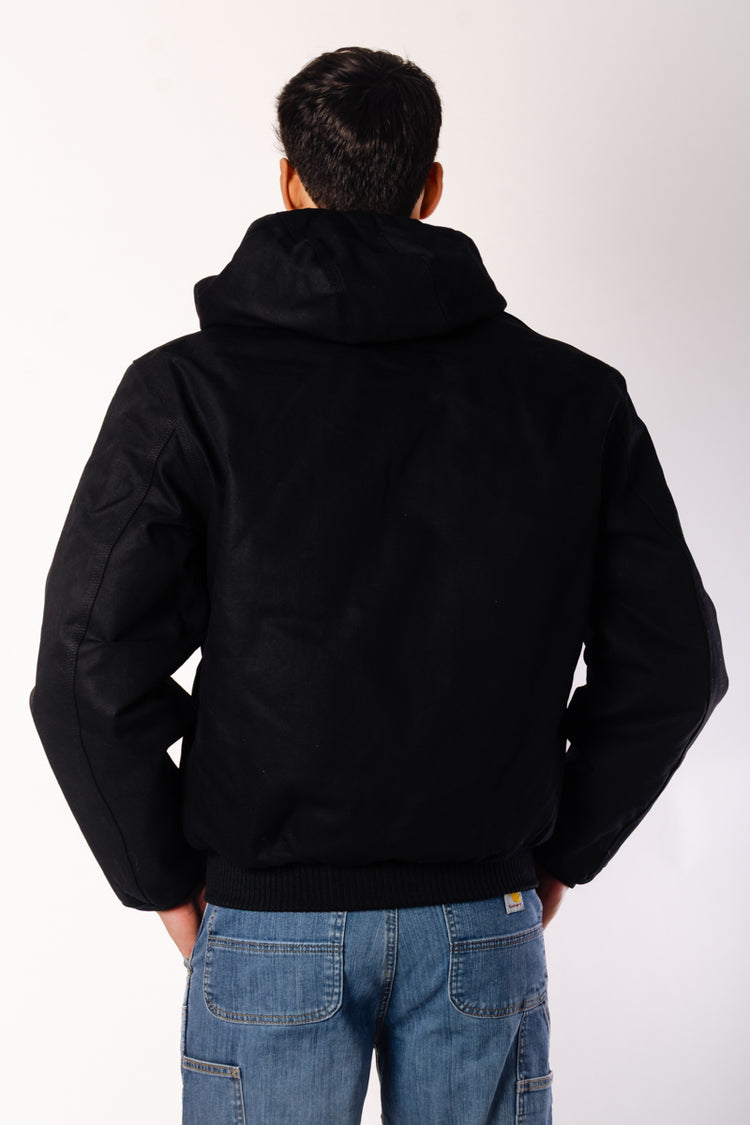 Loose Ins Flannel-Lined Jacket - BLK