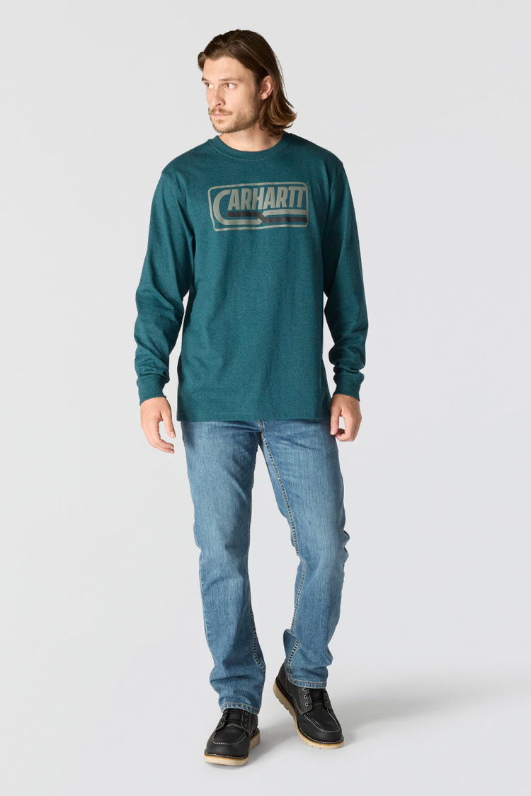 Loose Fit Logo Graphic Long Sleeve - GRS