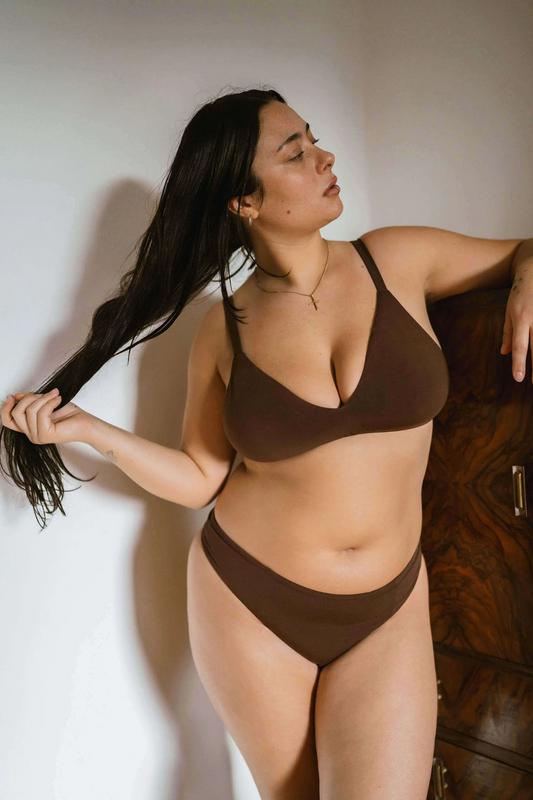 Low Profile Thong - Brown - BRN