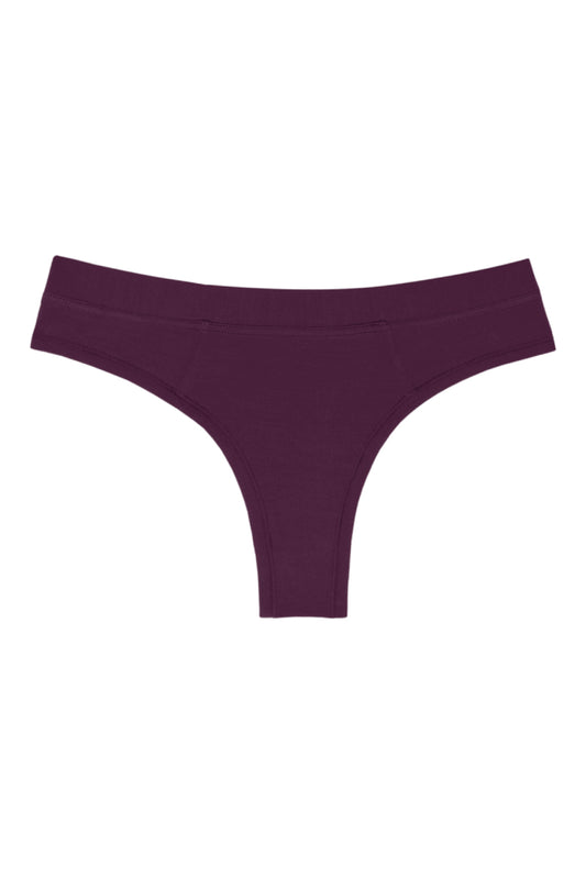 Low Profile Thong - Plum - PLM